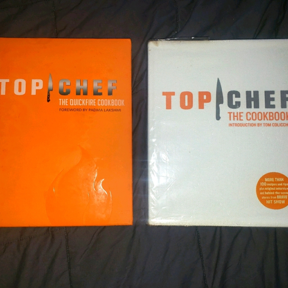 🍇Bundle of two Top Chef cookbooks